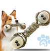 Pet Dumbbell Rope Chew Toys Teeth Cleaning