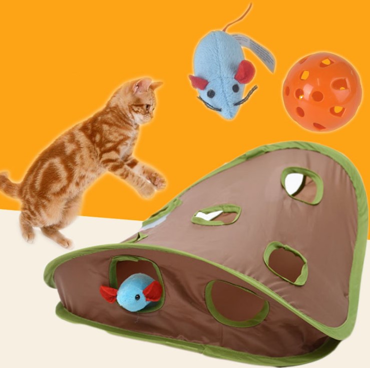 Cat Interactive Toy Cat Hide