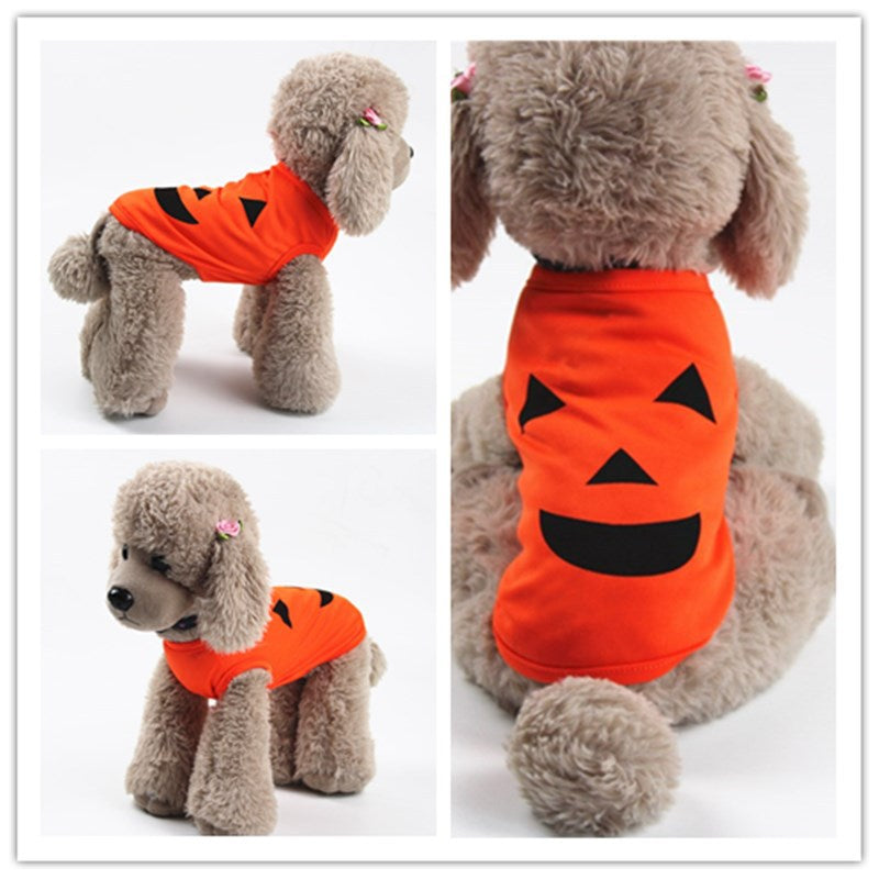 Halloween Pet Pumpkin Clothes