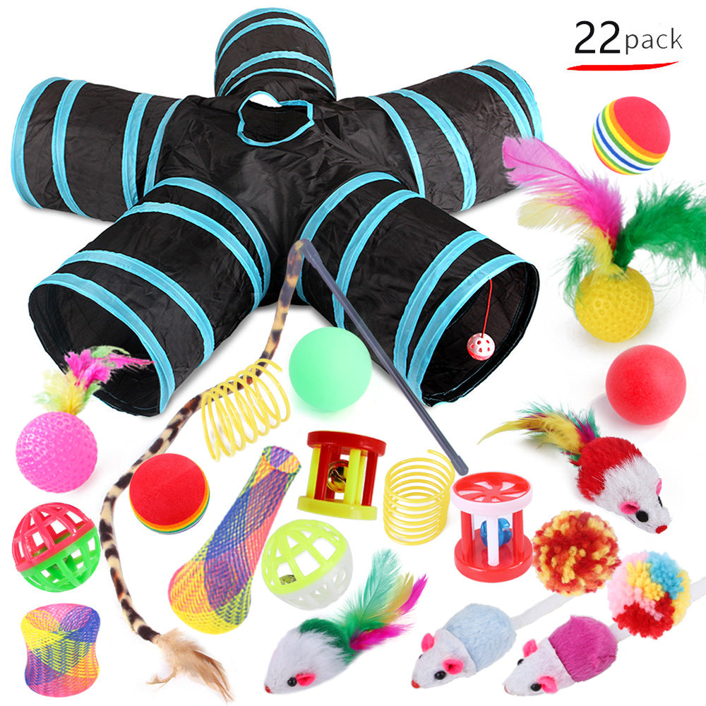 Cat Tunnel 22 pack Toys